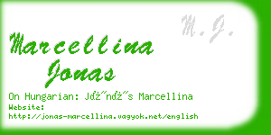 marcellina jonas business card